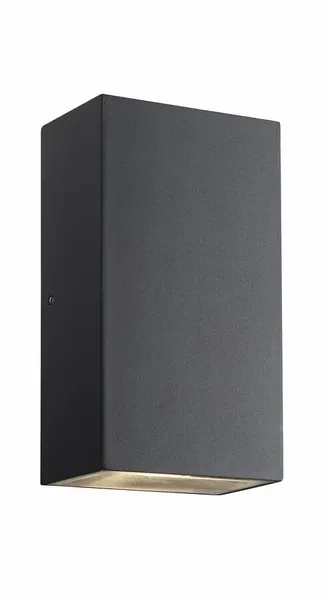 Nordlux Rold Rechthoek Led Wandlamp Zwart 1 Nordlux Rold Rechthoek Led Wandlamp Zwart