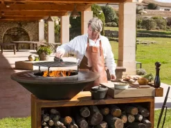 OFYR Island Corten 100 Teak Wood -Buiten koken Winkel ofyr2 2