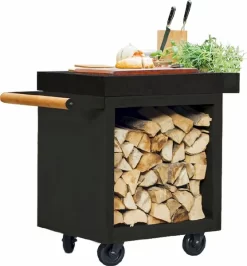 OFYR Mise En Place Table 65 PRO Black - Ceramic Dark Grey