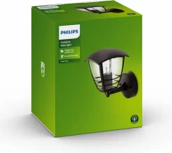 Philips MyGarden Creek Up E27 Wandlamp - Zwart -Buiten koken Winkel philips mygarden creek up e27 wandlamp zwart 3