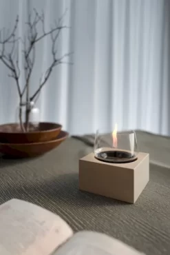 Tenderflame Poppy 14 Tafelhaard - Wit -Buiten koken Winkel poppy 14 oak white patina sfeer op maat 3