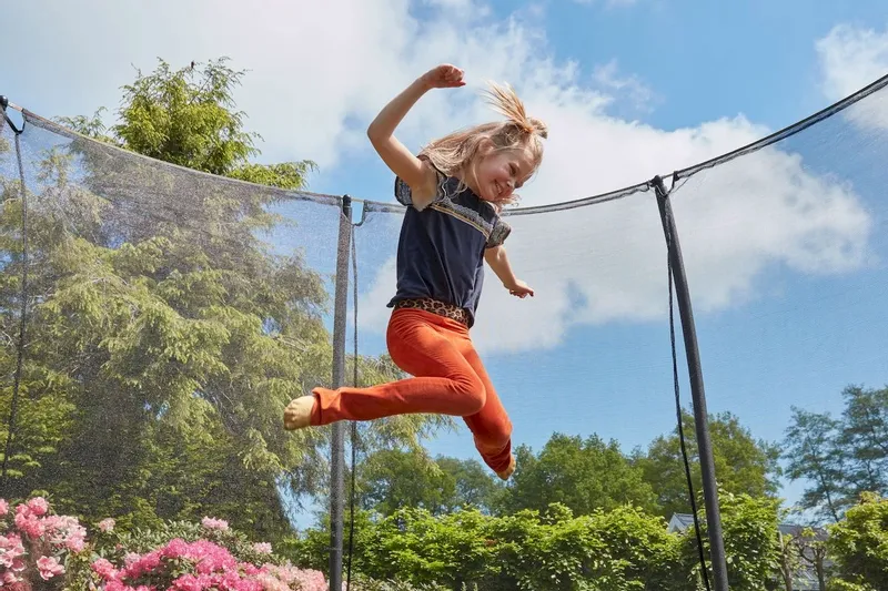 Salta Comfort Edition InGround Trampoline - 214 X 153 Cm - Zwart - Afbeelding 7