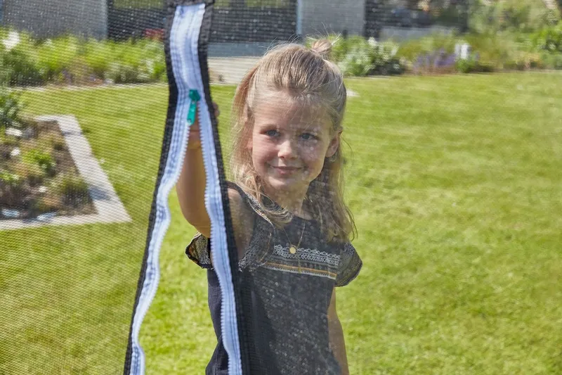 Salta Comfort Edition InGround Trampoline - 214 X 153 Cm - Zwart - Afbeelding 9