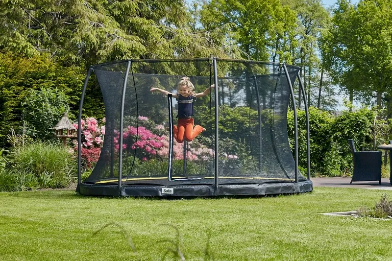 Salta Comfort Edition InGround Trampoline - ⌀ 251 Cm - Zwart - Afbeelding 11