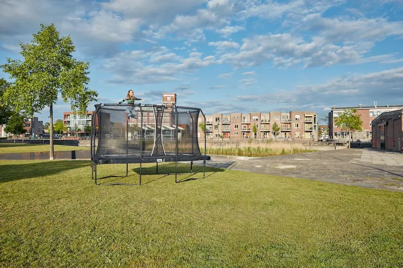 Salta Premium Black Edition Trampoline - 214 X 153 Cm - Zwart - Afbeelding 10