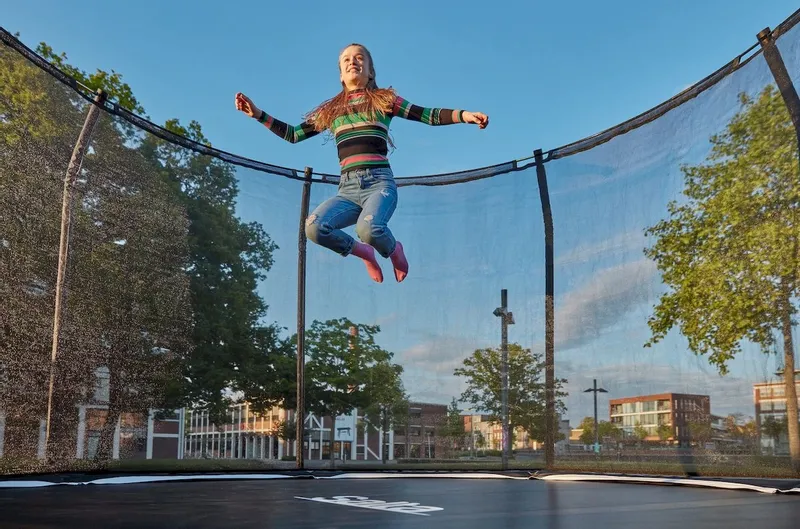 Salta Premium Black Edition Trampoline - ⌀ 457 Cm - Zwart - Afbeelding 6
