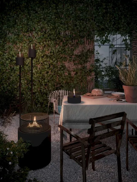 Tenderflame Signal Hill 12 Pole Tafelhaard - Zwart - Afbeelding 3