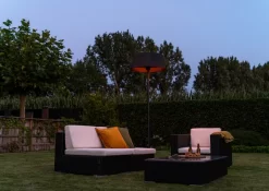 Sunred Heater Artix Standing 2100 Terrasverwarmer - Zwart -Buiten koken Winkel sunred heater artix standing black 2100 zwart