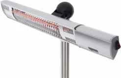 Sunred Heater Royal Diamond Standing 2000 Terrasverwarmer - Grijs -Buiten koken Winkel sunred heater royal diamond silver standing 2000 terrasverwarmer 1