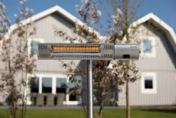 Sunred Heater Royal Diamond Standing 2000 Terrasverwarmer - Grijs -Buiten koken Winkel sunred heater royal diamond silver standing 2000 terrasverwarmer 3